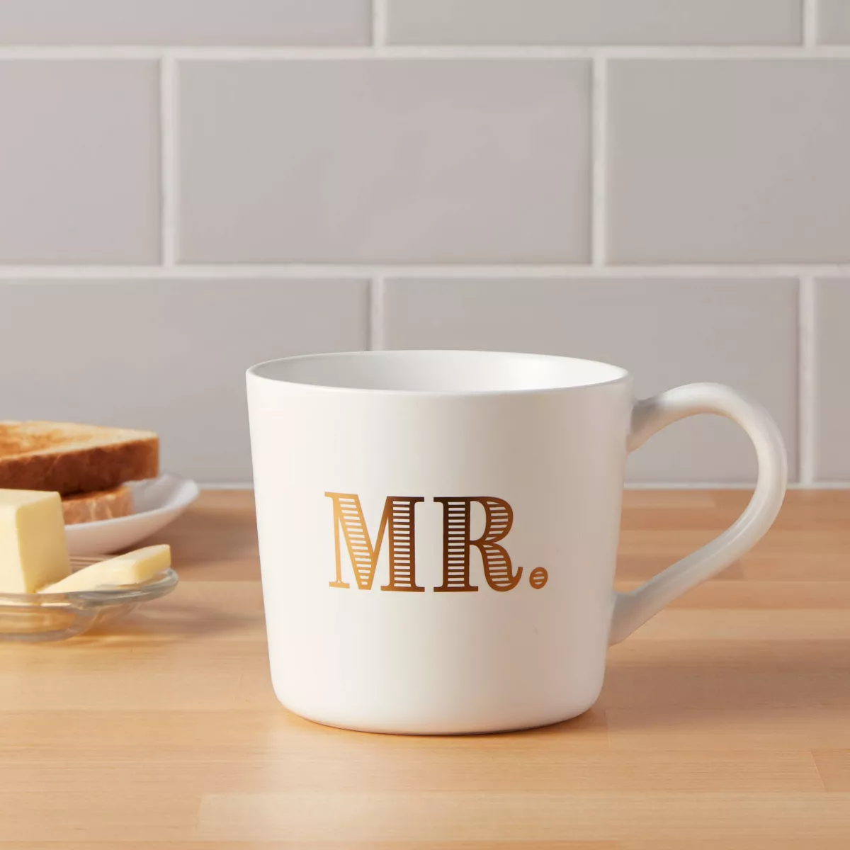 15oz Stoneware Mr. Mug - Threshold™