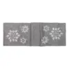 C&F Home 13" x 72" Silver Snowflake Table Runner