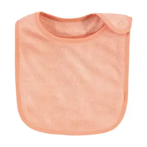 Hudson Baby Infant Unisex Rayon from Bamboo Terry Bibs, Soft Neutral, One Size