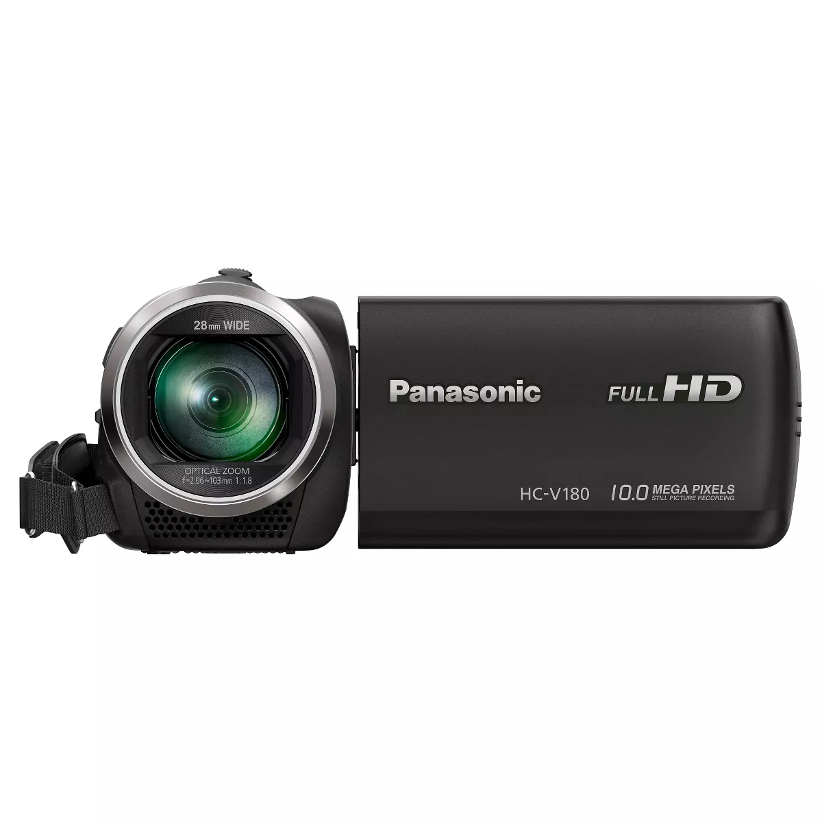 Panasonic HC-V180K Full HD Camcorder - Black (HC-V180K)
