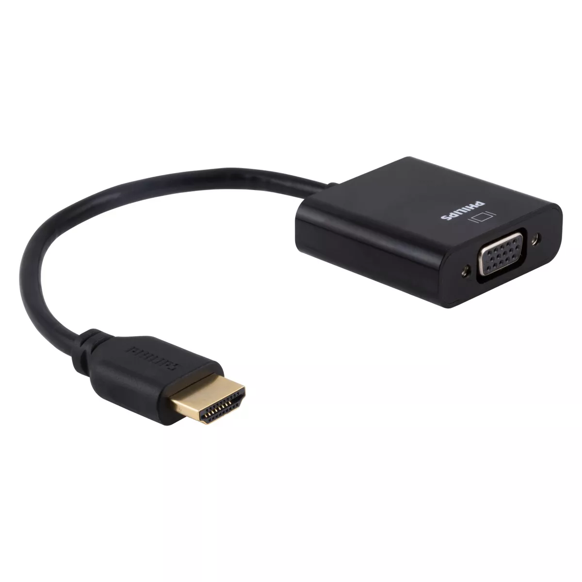 Philips HDMI to VGA Adapter - Black
