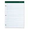 TOPS Double Docket Writing Pad 8 1/2 x 11 3/4 White 100 Sheets 63384