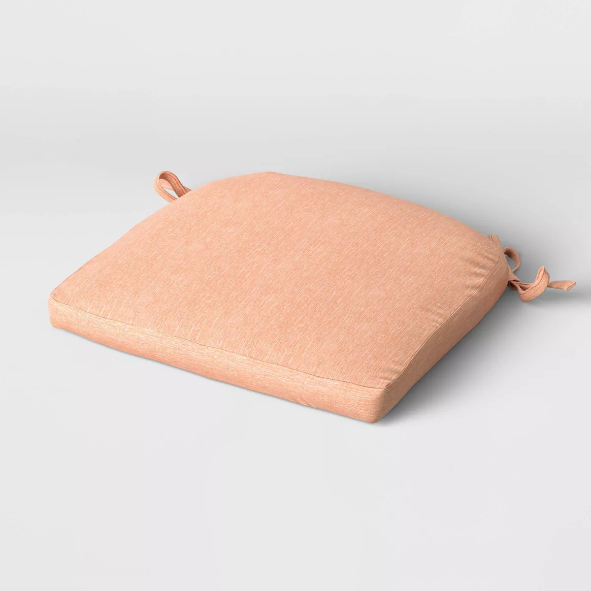 Round Back Seat Cushion DuraSeason Fabric™ Melon - Threshold™
