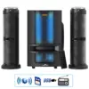 beFree Sound Bluetooth 2.1 Channel Multimedia Wired Speaker Shelf System
