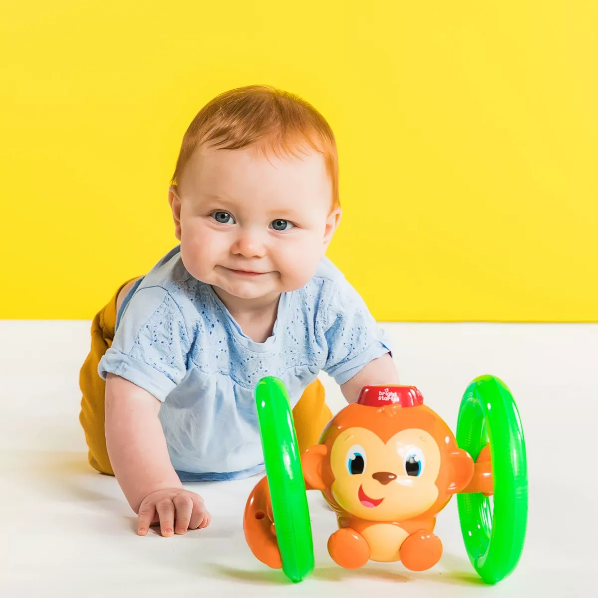 Bright Starts Roll & Glow Monkey