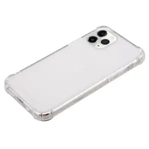 For Apple iPhone 11 Pro Max Case, by MYBAT Sturdy Gummy TPU Rubber Candy Skin Case Cover compatible with Apple iPhone 11 Pro Max, Clear
