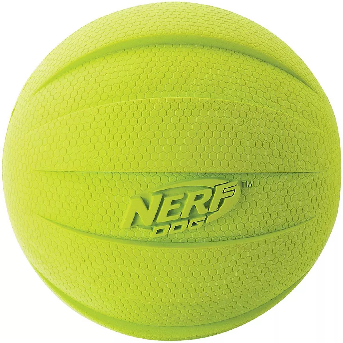 NERF Classic Squeak Ball Dog Toy - Green - 3.8