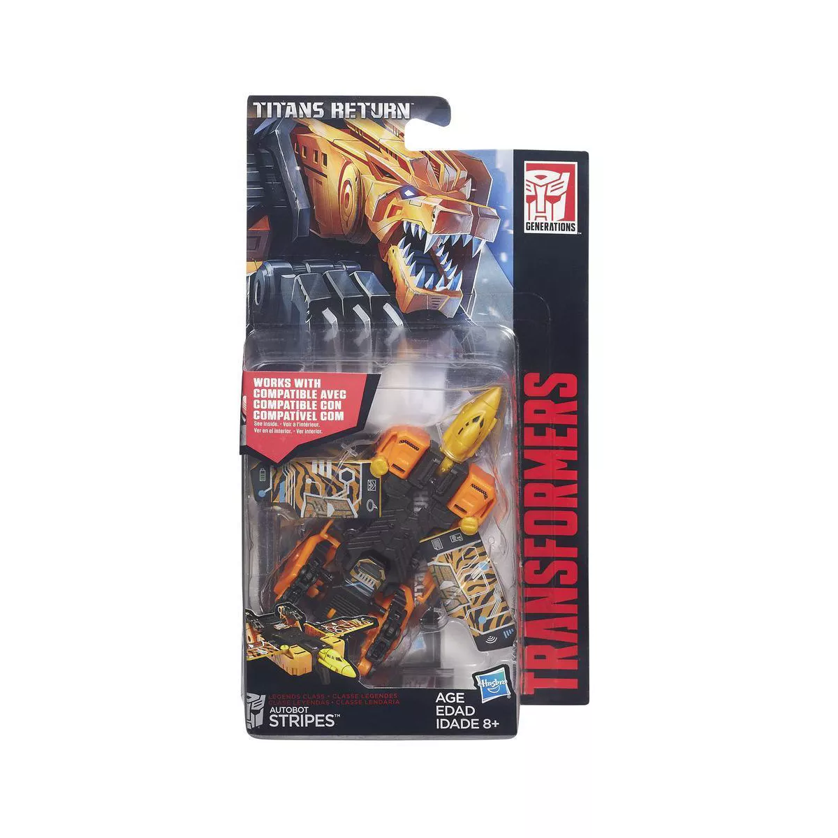 Stripes Legends Class | Transformers Generations Titans Return Action figures