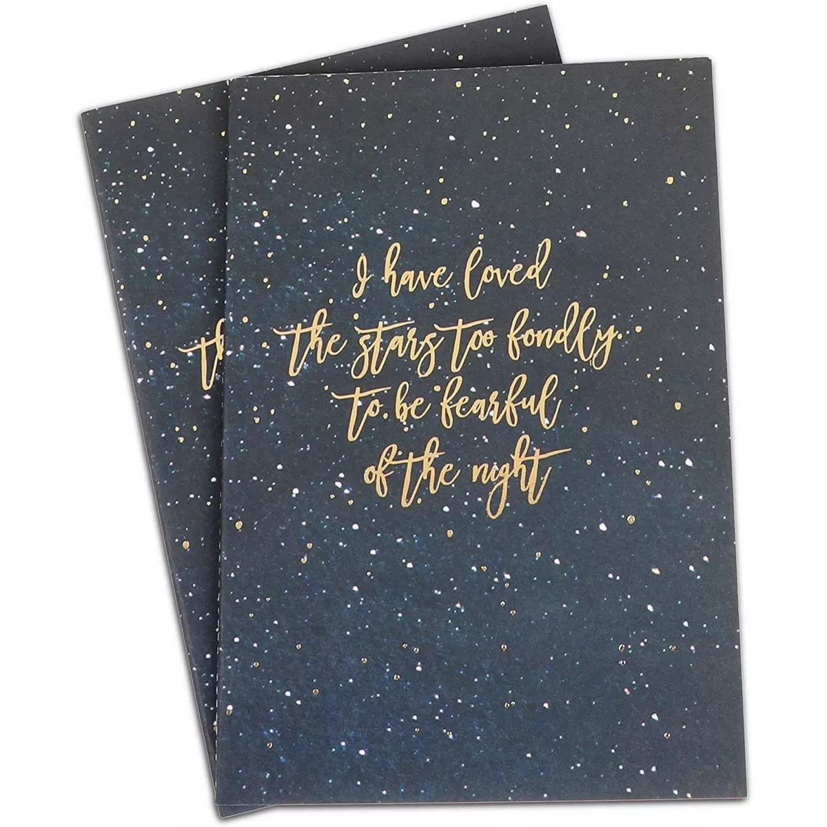 Paper Junkie 8-Pack Constellation Inspirational Lined Kraft Notebook Journals, 5.75 x 8.25 In, 30 Sheets