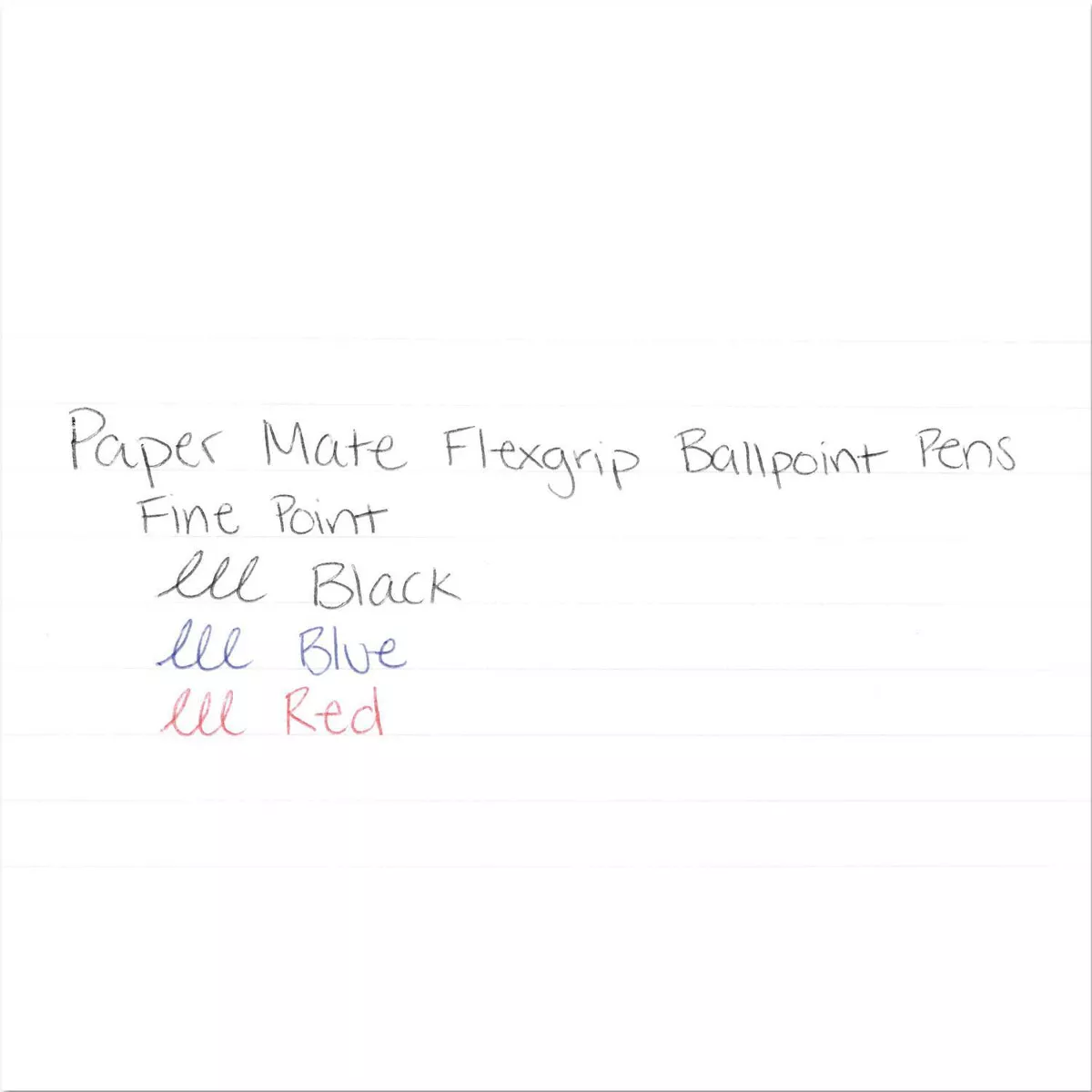 Paper Mate FlexGrip Ultra 12pk Ballpoint Retractable Pens Fine - Black Ink