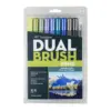 Tombow 10ct Dual Brush Pen Art Markers - Landscape