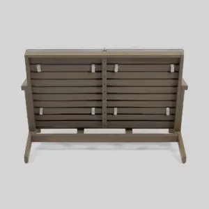 Leah 7pc Acacia Wood Extended Chat Set - Gray/Gray - Christopher Knight Home