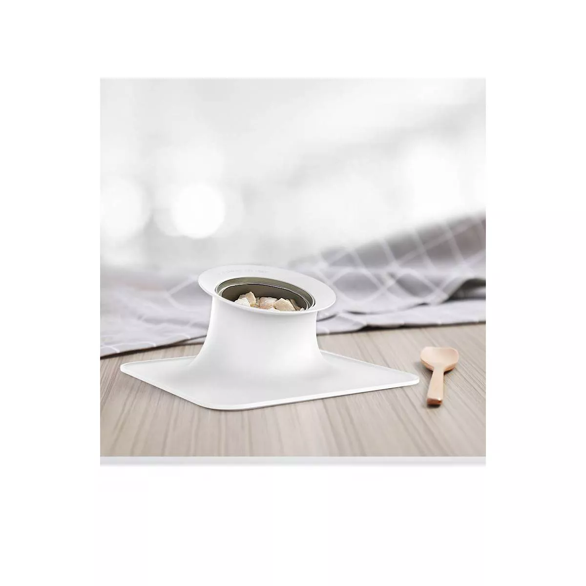PETKIT Silicone Can Holder Pet Bowl - S - White