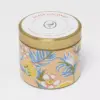 4oz Mini Patterned Tin Agave Coconut Candle - Opalhouse™