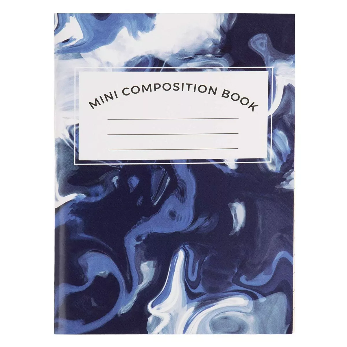 Paper Junkie 24-Pack Mini Marble Composition Notebook College Ruled Journal (3.2 x 4.5 in, 50 Sheet, 3 Color)