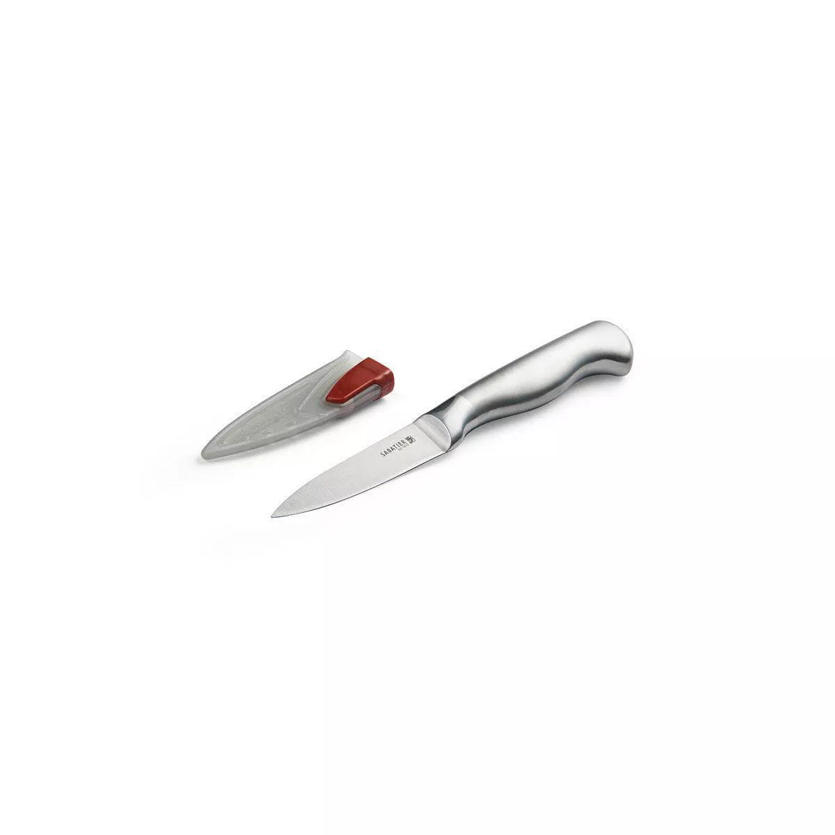 Sabatier Stainless Steel Edgekeeper Parer Knife with Sleeve