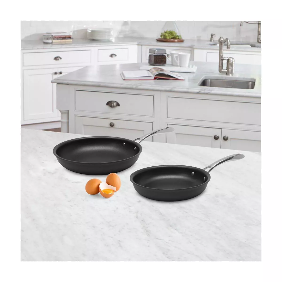 Cuisinart Classic 2pc Hard Anodized Skillet Set - 6322-810