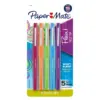 Paper Mate 5pk Marker Pens Flair Medium Tip .7mm Multicolor