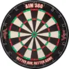 Viper AIM 360 Sisal Self Healing Practice Dartboard w/ Removable Aiming Circles