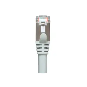 Monoprice Cat7 Ethernet Network Patch Cable - 3 feet - Gray | 26AWG, Shielded, (S/FTP) - Entegrade Series