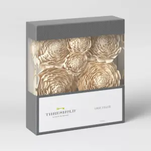 18pc Decorative Shola Flower Filler White - Threshold™