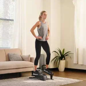 Sunny Health & Fitness Portable Stand Up Elliptical Machine