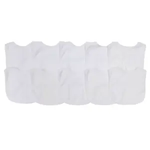 Neat Solutions 10pk White Bib Set
