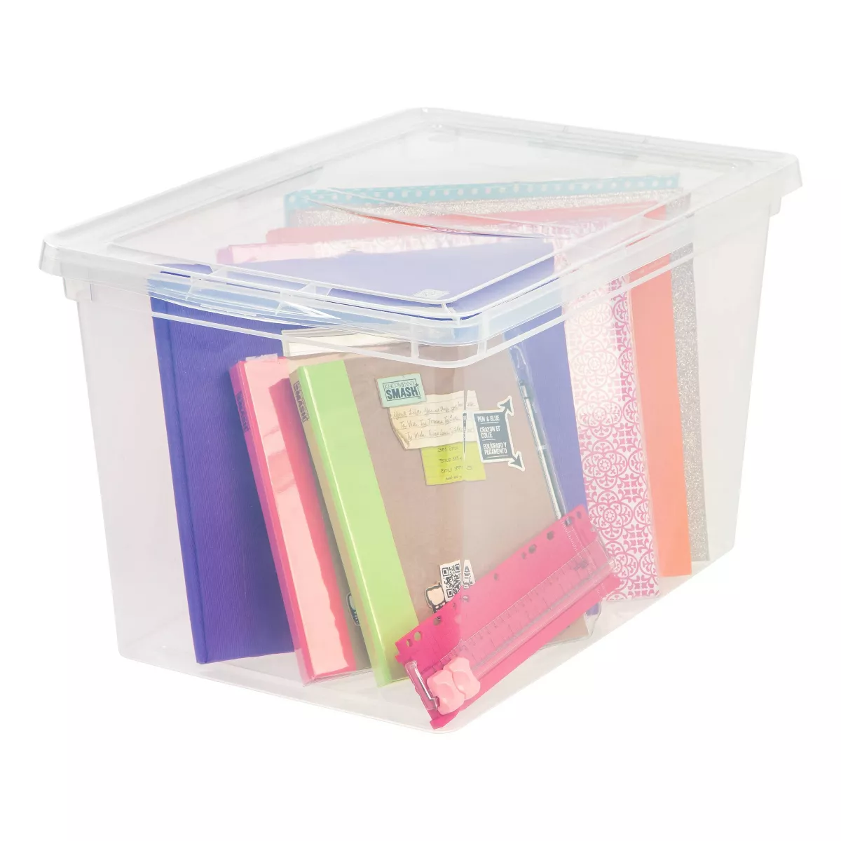 IRIS 68qt Storage Box Clear