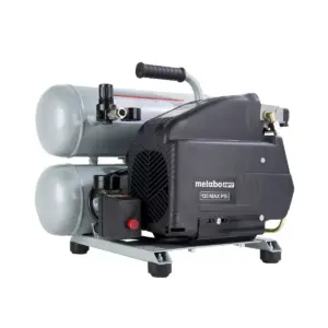 Metabo HPT EC99SM 2 HP 4 Gallon Oil-Lube Twin Stack Air Compressor