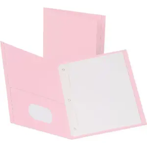 Oxford Twin-Pocket Folders with 3 Fasteners Letter 1/2