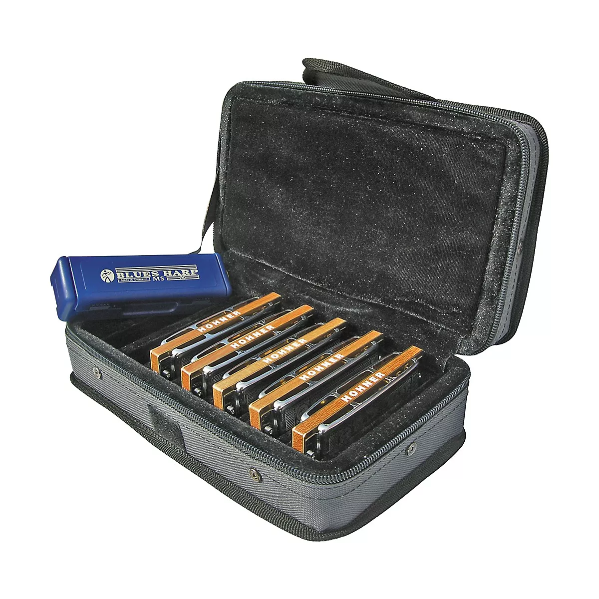 Hohner CASE OF BLUES Harmonica 5-Pack