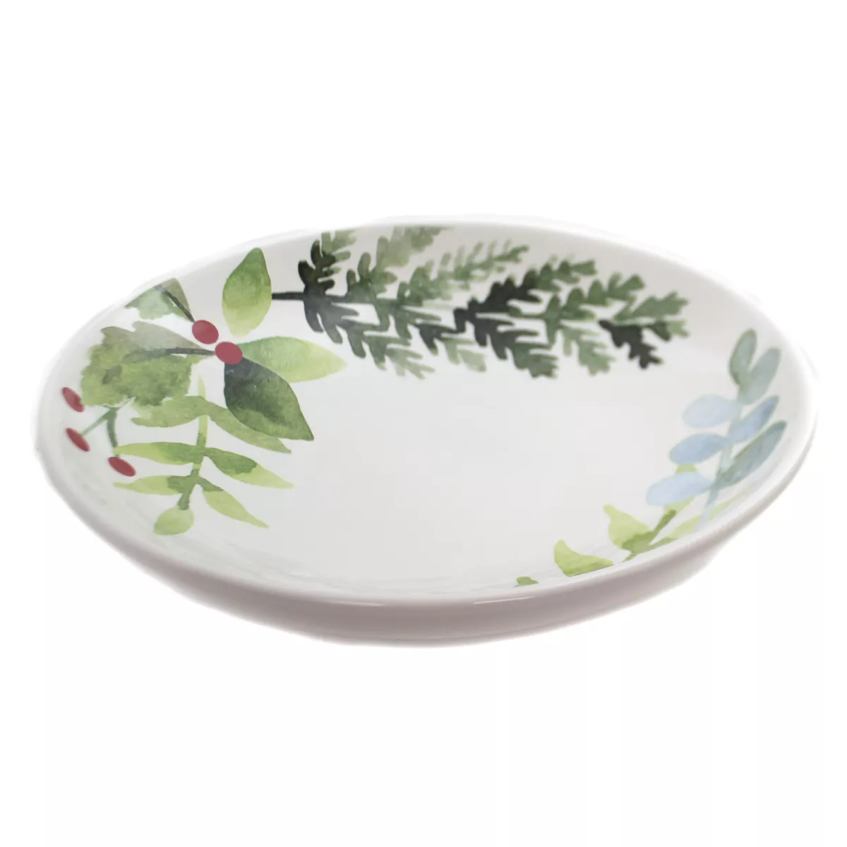 Tabletop 13.25" Winter Berry Serving Bowl Christmas Holly Berry Park Designs - Serving Bowls