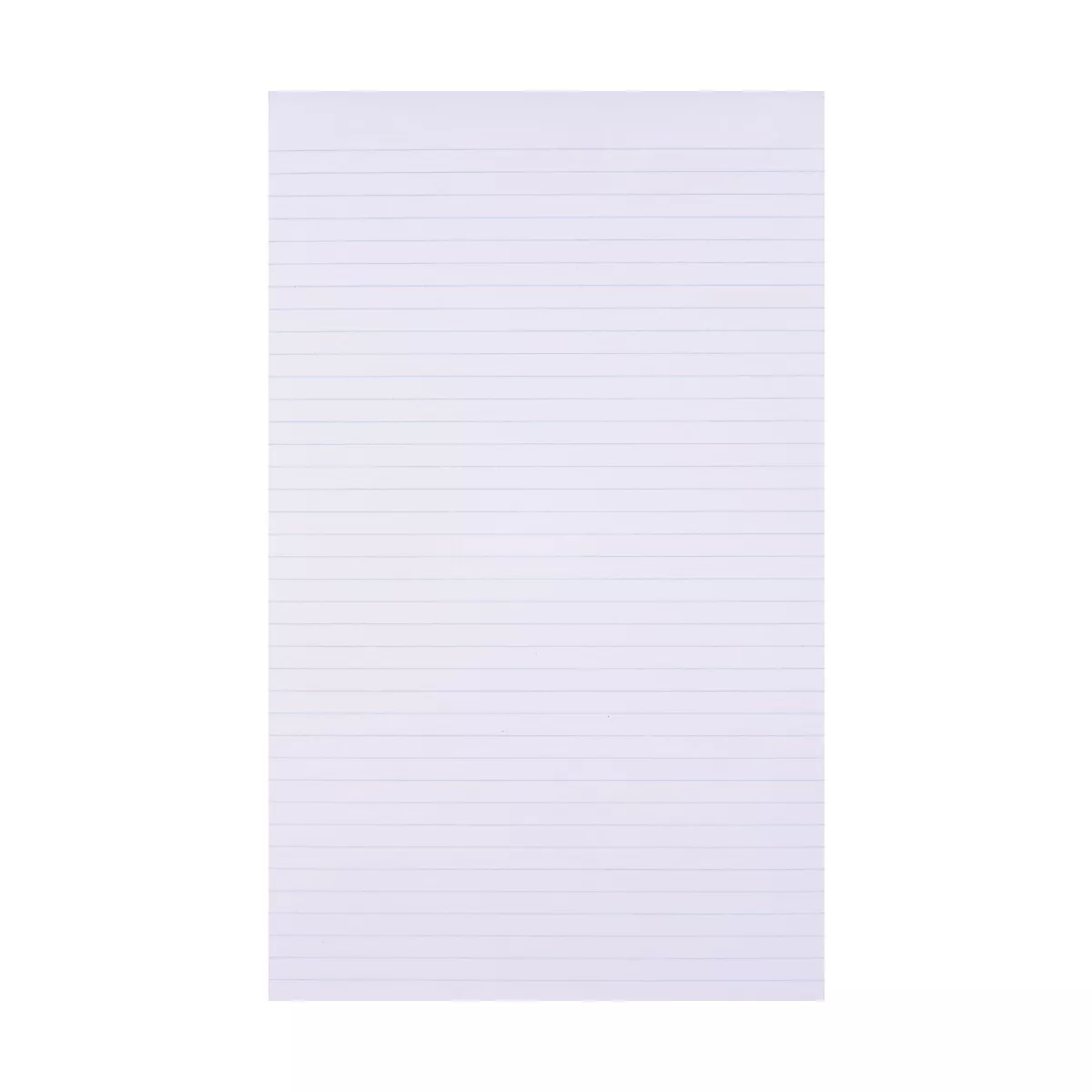 Staples 8-1/2" x 14" White Glue-Top Notepad Wide Ruled 12/Pack TR57335/185322
