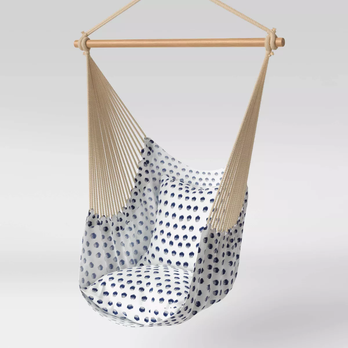 Pillowtop Hammock Chair with Spreader Bar Feather Dot - Threshold™