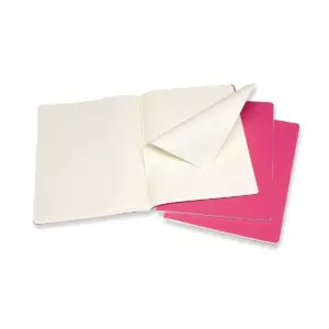 Moleskine Narrow Rule Notebook XL Cahier Kinetic Pink