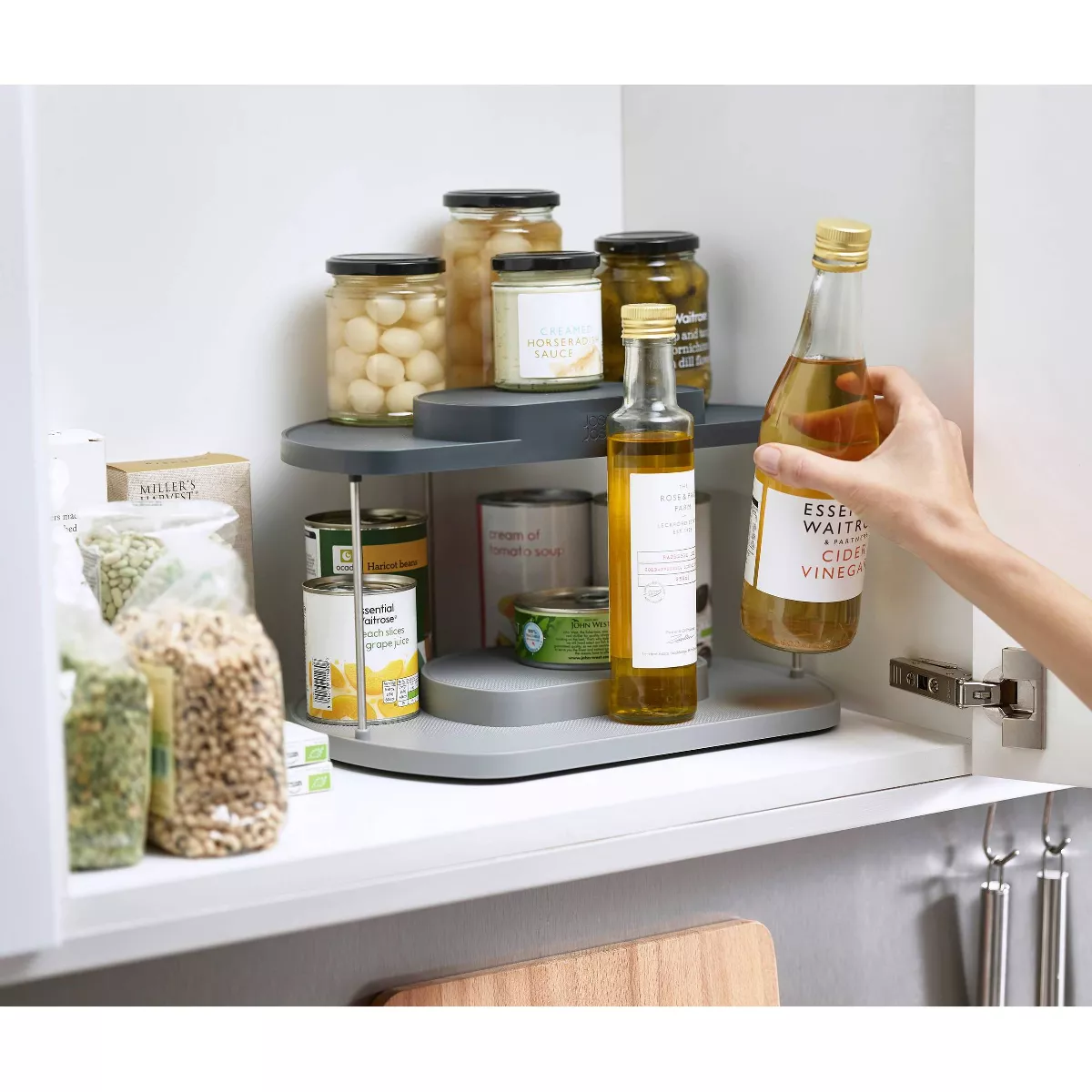 Joseph Joseph CupboardStore 2-Tier Rotating Organizer