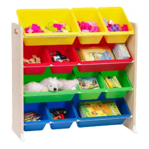 IRIS 4 Tier Storage Bin Rack Primary