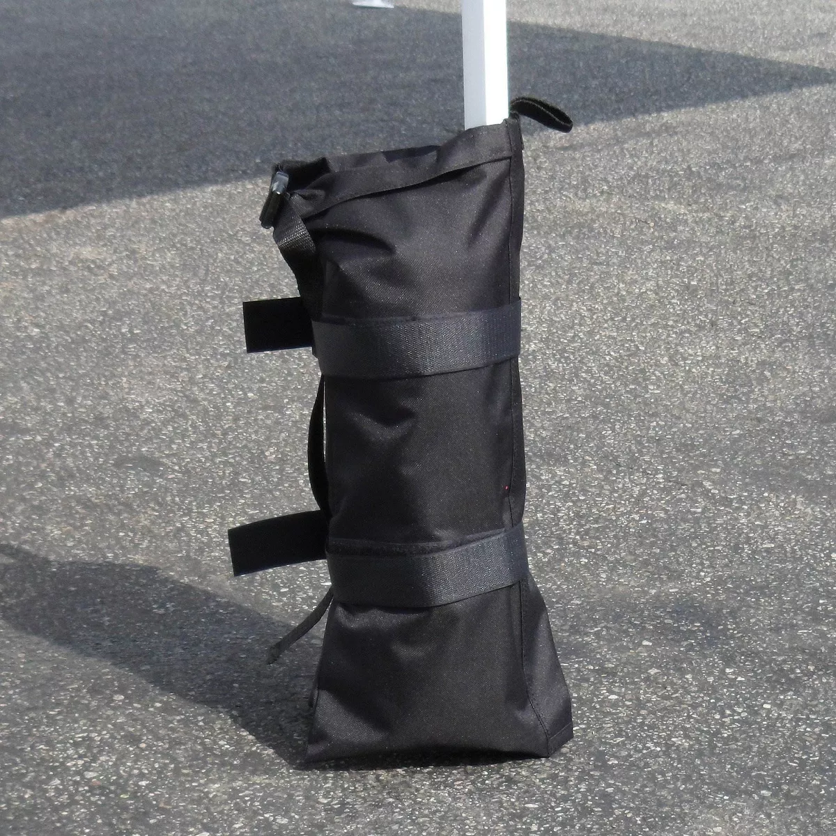Z-Shade 10' x 10' Peak Canopy Straight Leg Instant Shelter with Screen & Weights