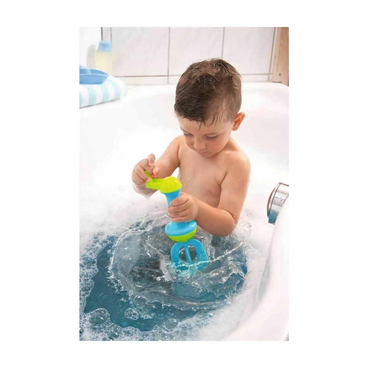 HABA Bubble Bath Whisk Blue - Create Fun Bubbles in The Bathtub