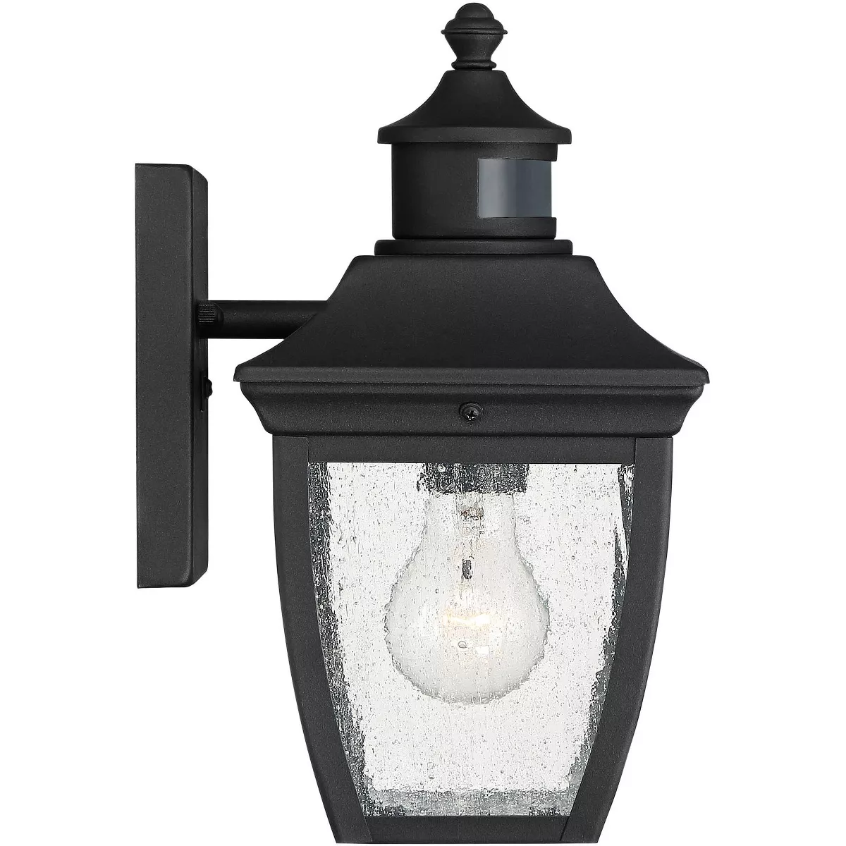 John Timberland Outdoor Wall Light Fixture Black 12