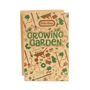 Little Tikes Growing Garden Lightweight & Durable Metal Watering Can & Gloves for Kids' Gardening Tools