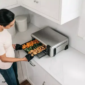 Ninja Foodi Digital Air Fry Oven with Convection, Flip-Up and Away to Store SP101