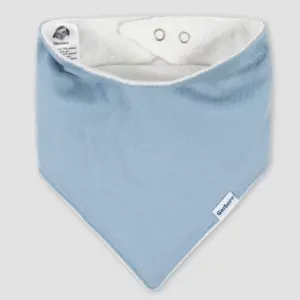 Gerber Baby Boys' 4pk Fox Bandana Bib - Gray