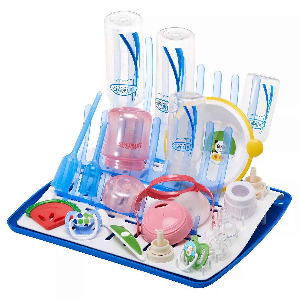 Dr Browns Bottle Rack - Blue