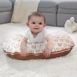 Boppy Organic Fabric Nursing Pillow Cover - Spice Rainbows
