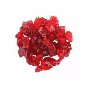 Recycled Fire Pit Fire Glass - Red - AZ Patio Heaters