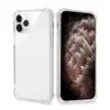 For Apple iPhone 11 Pro Max Case, by MYBAT Sturdy Gummy TPU Rubber Candy Skin Case Cover compatible with Apple iPhone 11 Pro Max, Clear