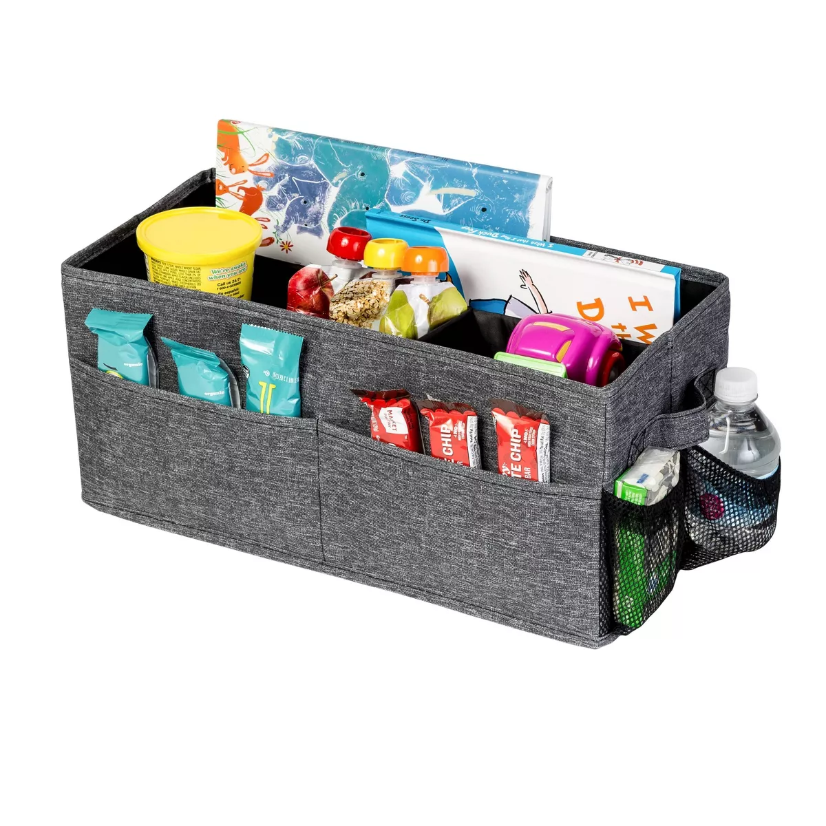 Honey-Can-Do Backseat Console Organizer Gray