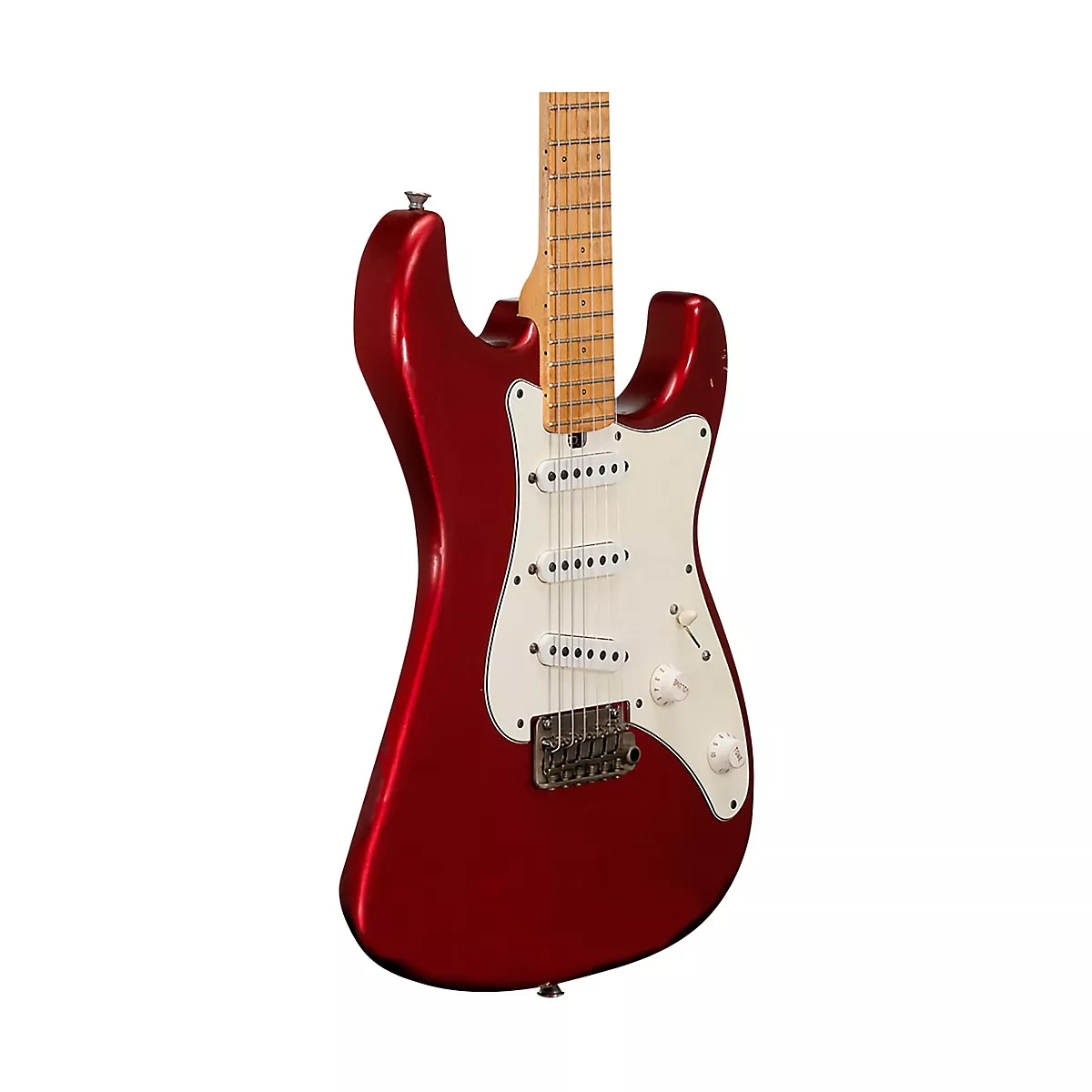 Friedman Vintage-S Aged SSS Electric Guitar Candy Red