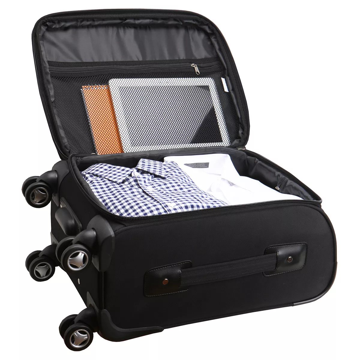 NHL Tampa Bay Lightning Mojo Spinner Carry On Suitcase